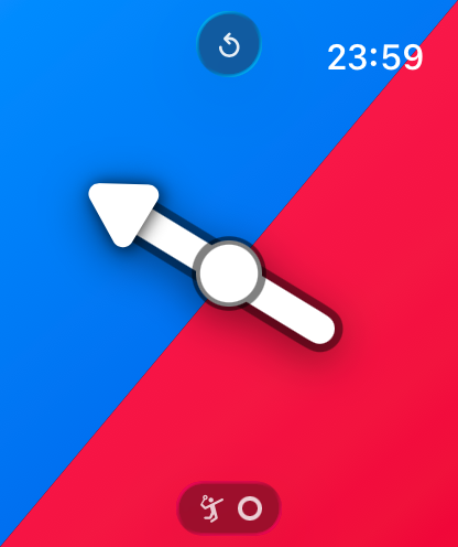 Sorteo de color de BadScore en el Apple Watch